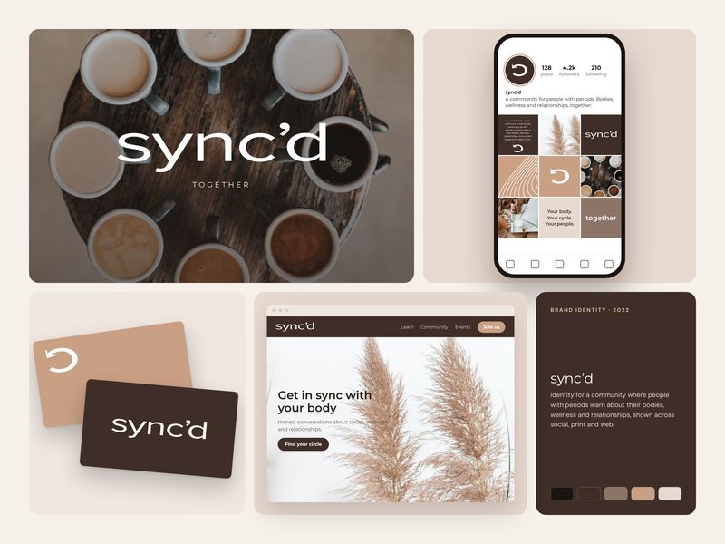 Sync'd brand design